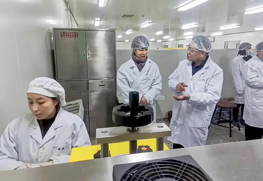 甘肅省副省長趙金雲莅臨獨一味制藥考察調研