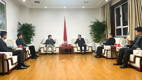 隴南(nán)市劉永革市長會見(jiàn)林楊林一行